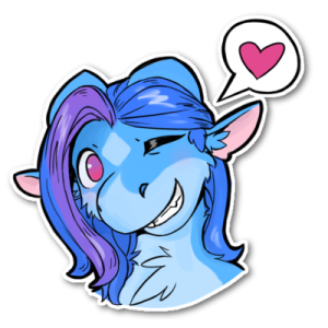 Minerva Floofderg (sketch/sticker comms open)